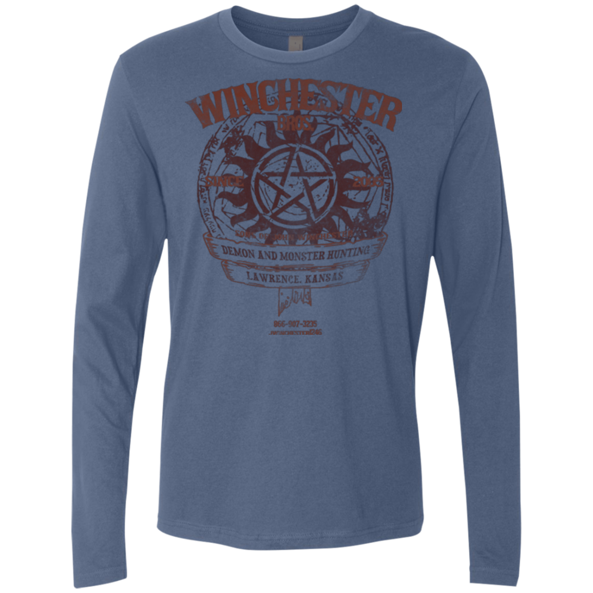 Winchester Bros Men's Premium Long Sleeve