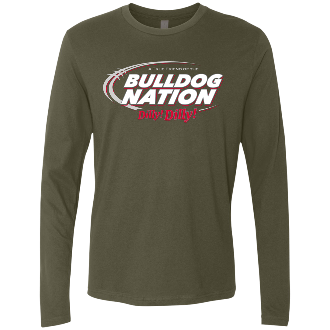 Georgia Dilly Dilly Men's Premium Long Sleeve