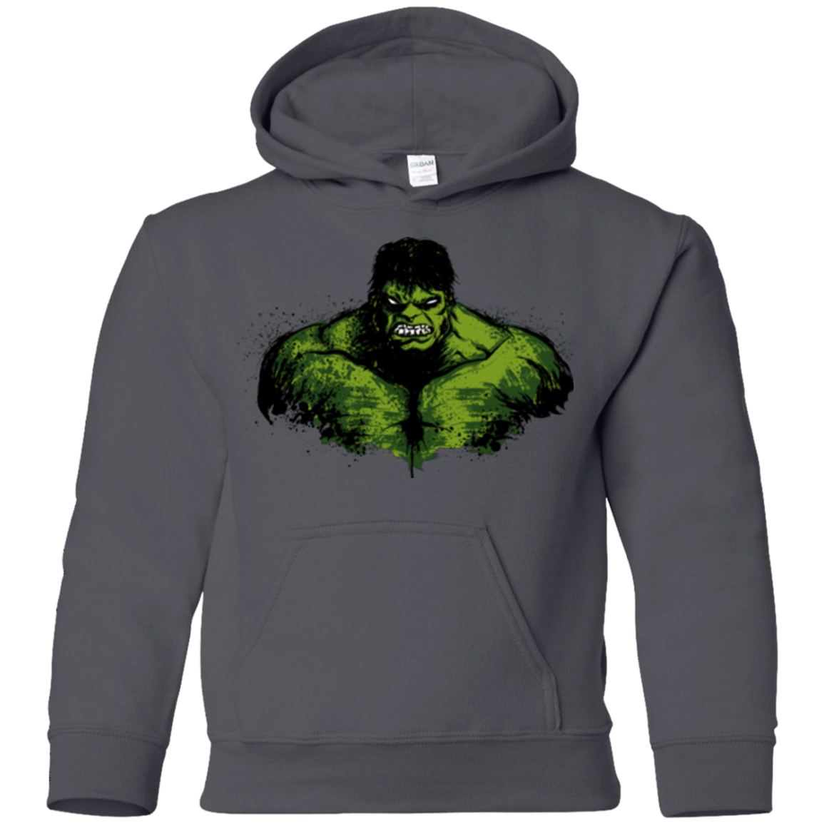 Green Fury Youth Hoodie