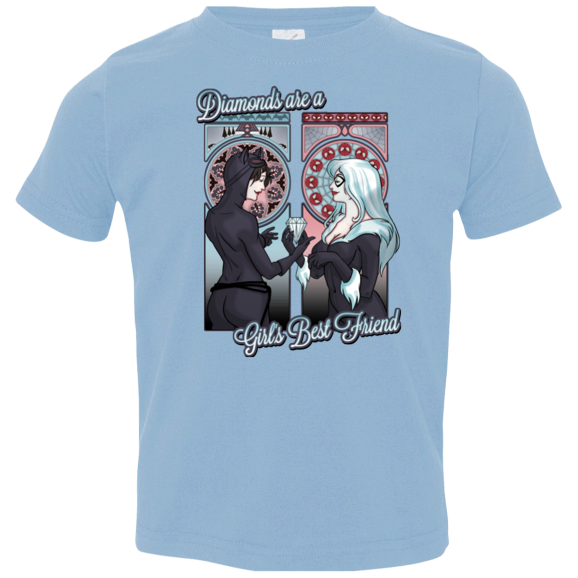 Diamonds are a Girl's Best Friend Toddler Premium T-Shirt