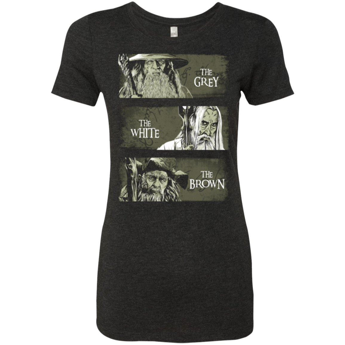 Wizards of Middle Earth Women's Triblend T-Shirt