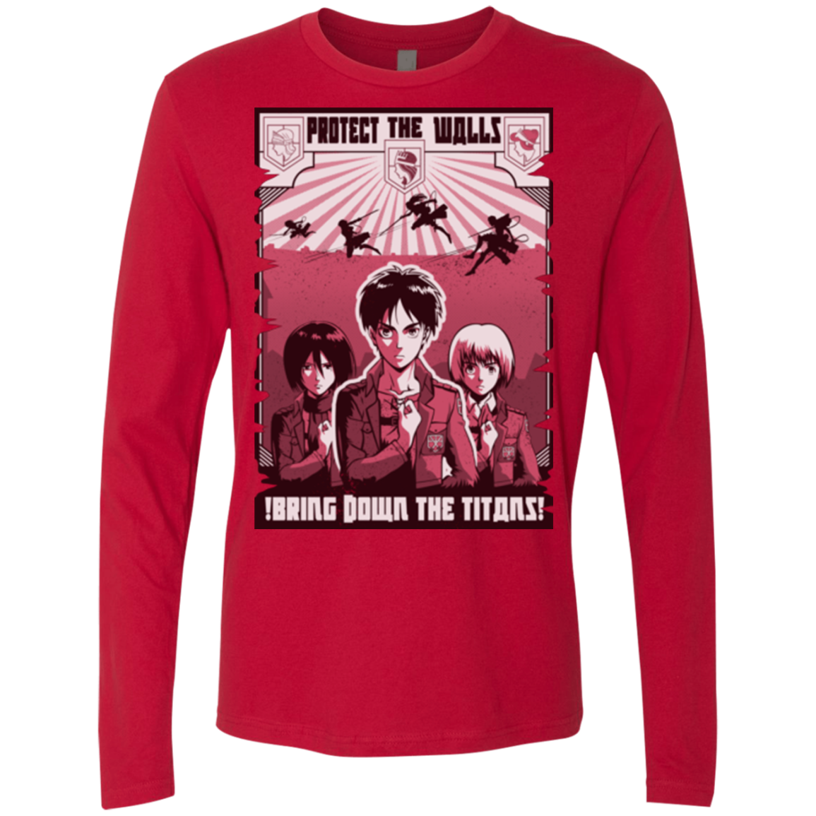 Protect the Walls Men's Premium Long Sleeve