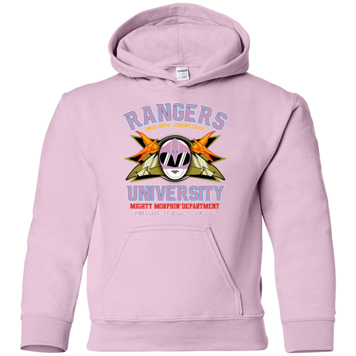 Rangers U Pink Ranger Youth Hoodie