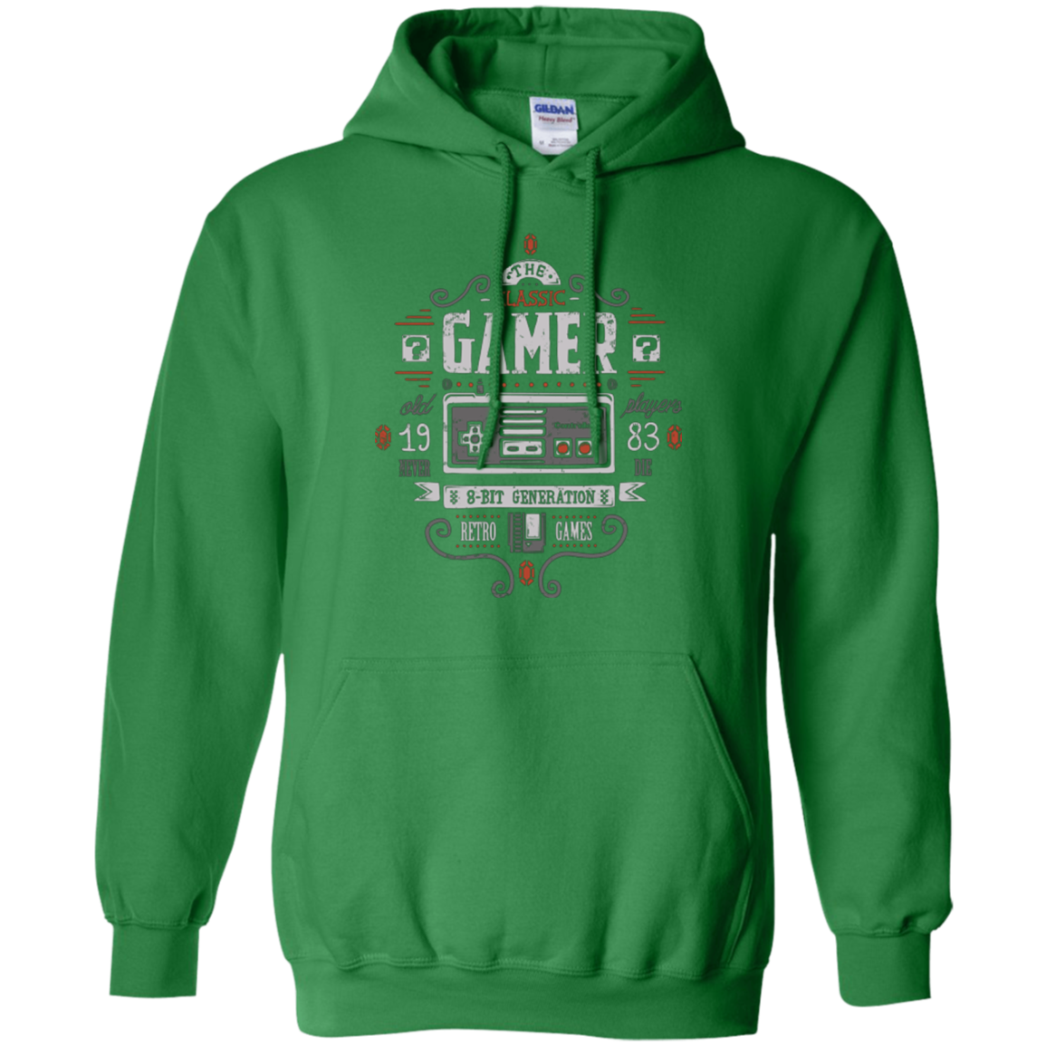 Classic Gamer Pullover Hoodie