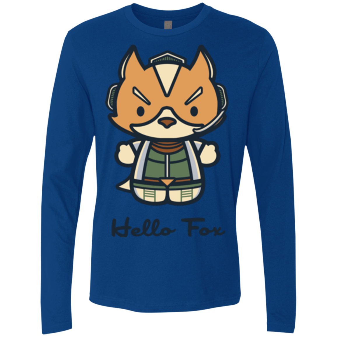 Hello Fox Men's Premium Long Sleeve