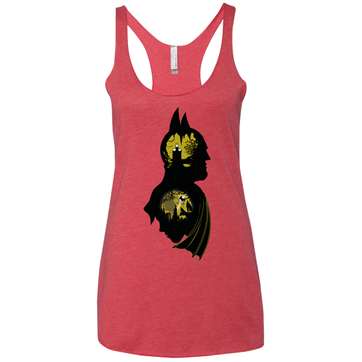 Bat Detective Women's Triblend Racerback Tank