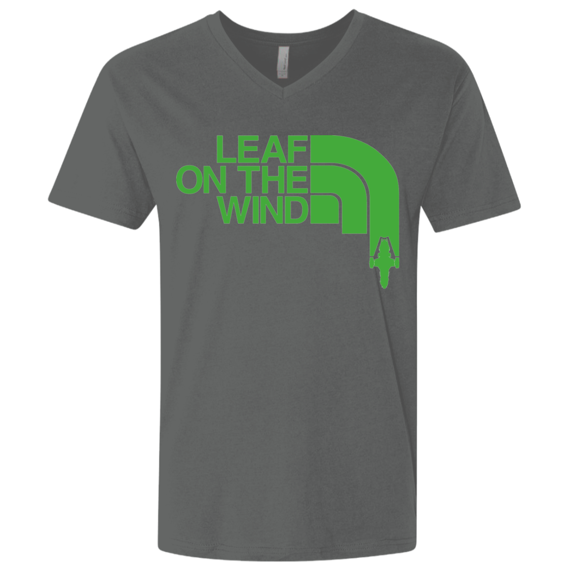 Leaf on the Wind Men's Premium V-Neck