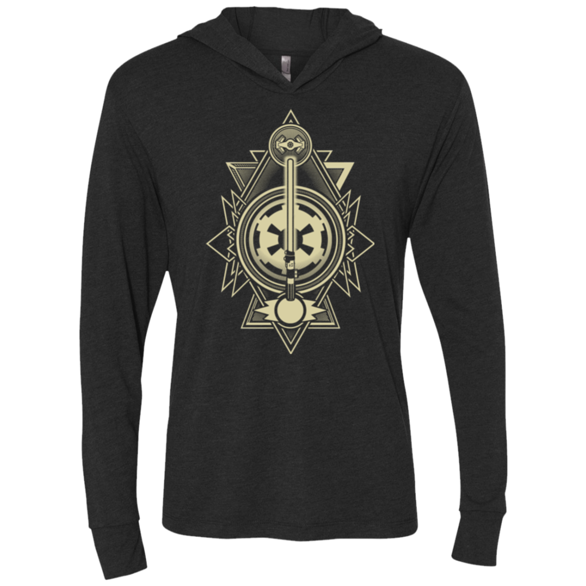 Empire Association Triblend Long Sleeve Hoodie Tee