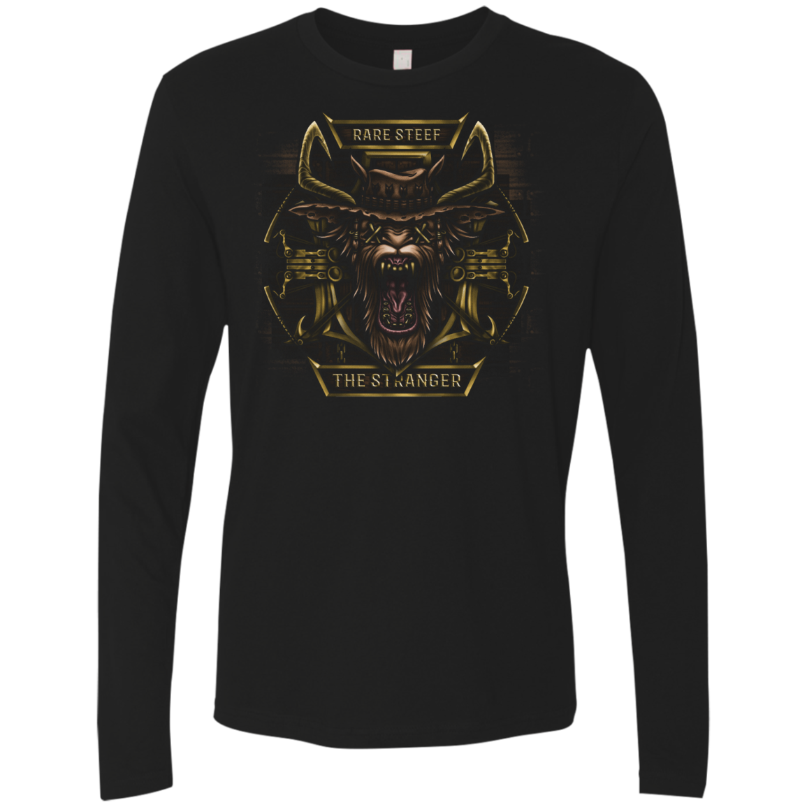 Wanted Dead or Alive Men's Premium Long Sleeve