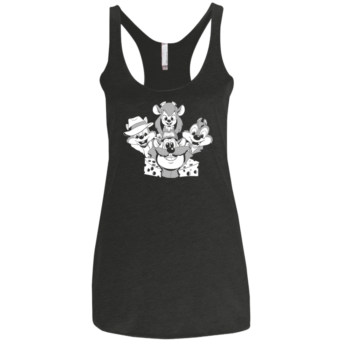 Rangers Rap Women's Triblend Racerback Tank