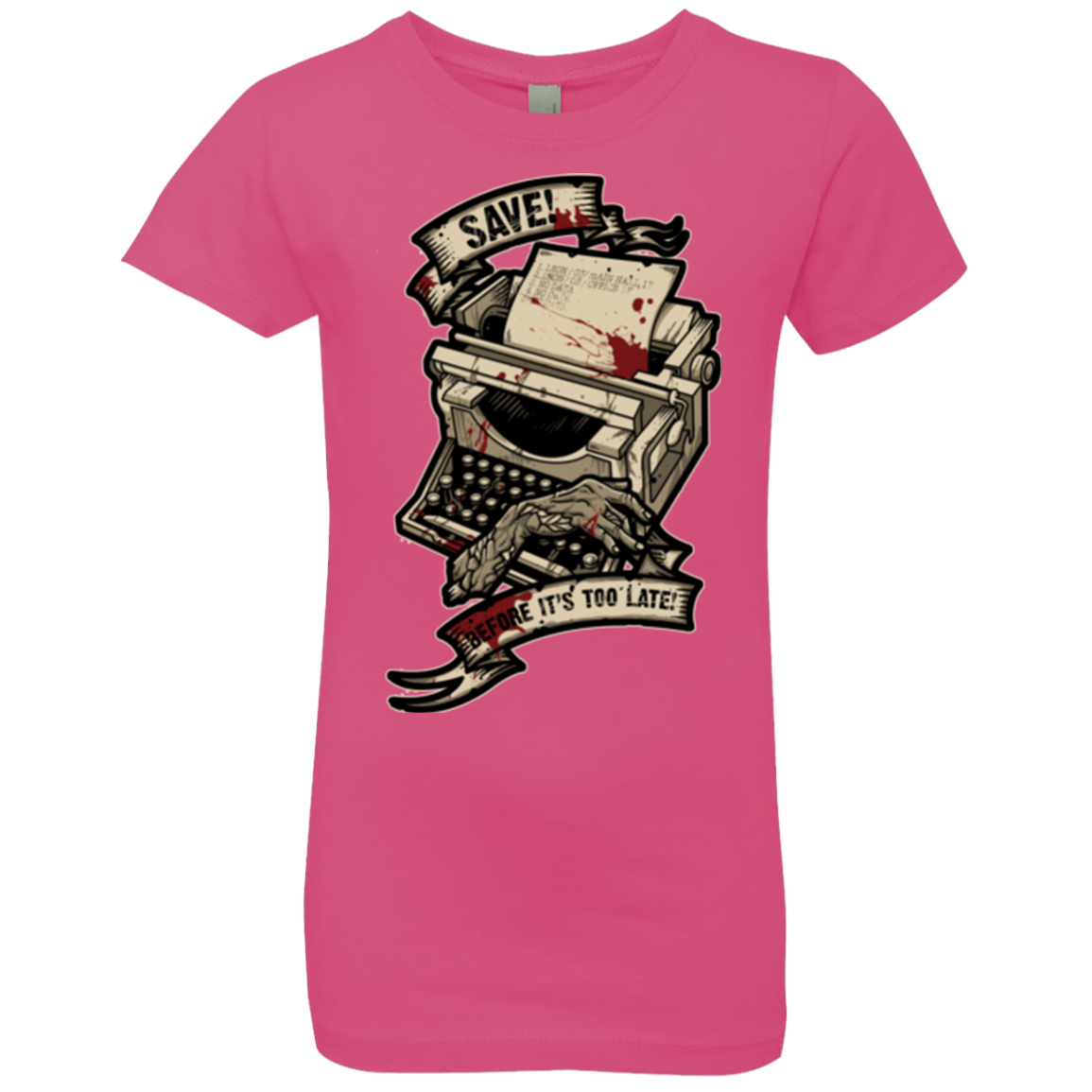 EVIL SAVE POINT Girls Premium T-Shirt