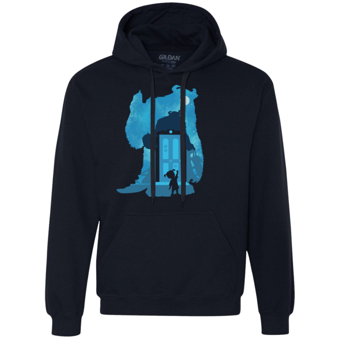 Monster Portrait Premium Fleece Hoodie