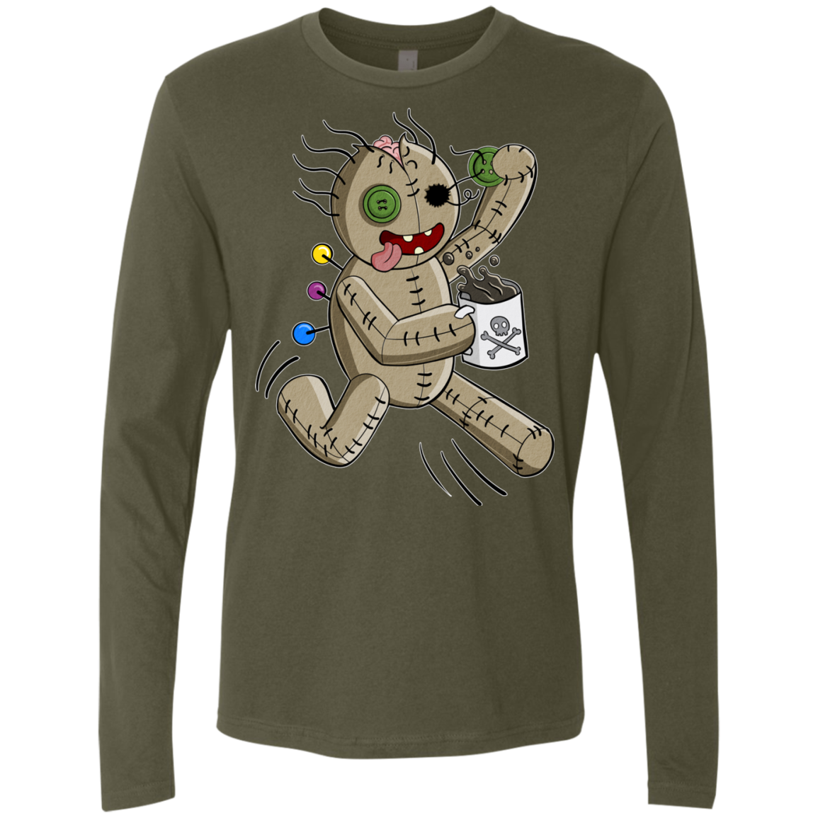 Voodoo Coffee Runner Men's Premium Long Sleeve