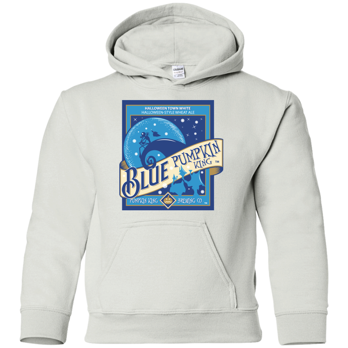 Blue Pumpkin King Youth Hoodie