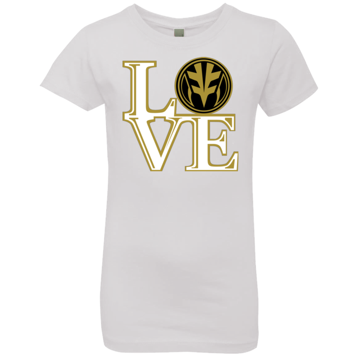 White Ranger LOVE Girls Premium T-Shirt