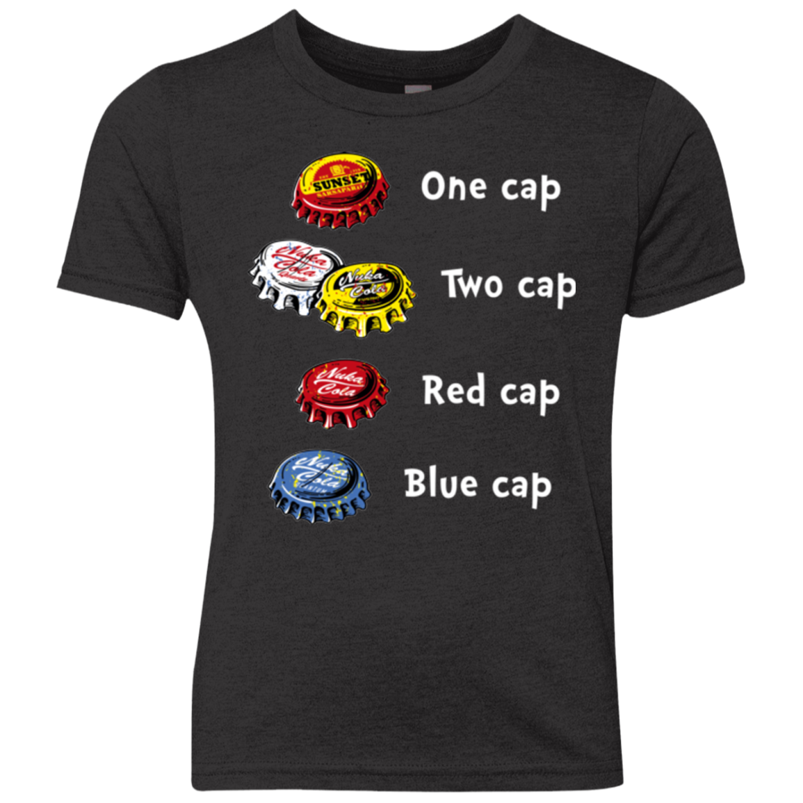 Bottle Caps Fever Youth Triblend T-Shirt