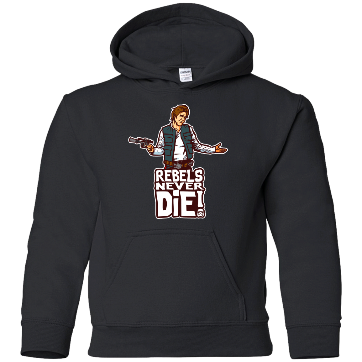 Rebels Never Die Youth Hoodie