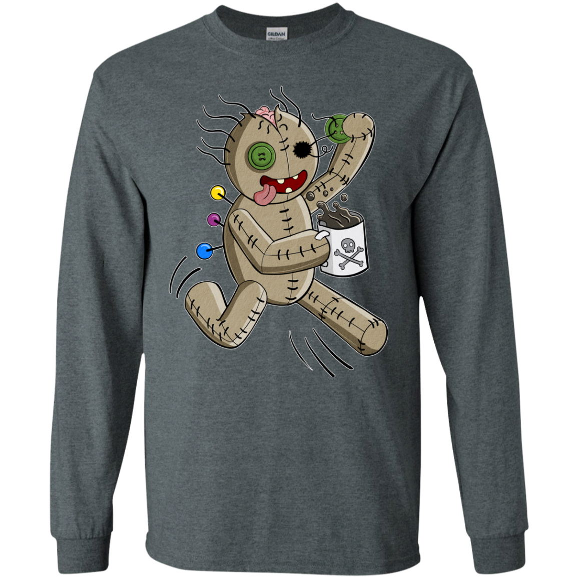 Voodoo Coffee Runner Long Sleeve T-Shirt