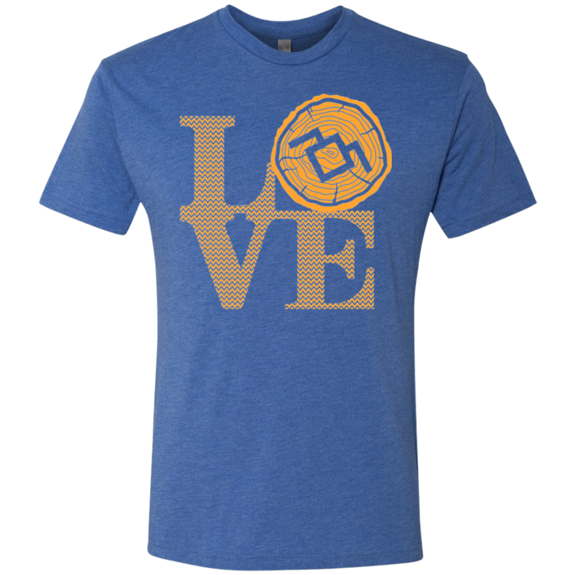 LOVE TWIN PEAKS Men's Triblend T-Shirt