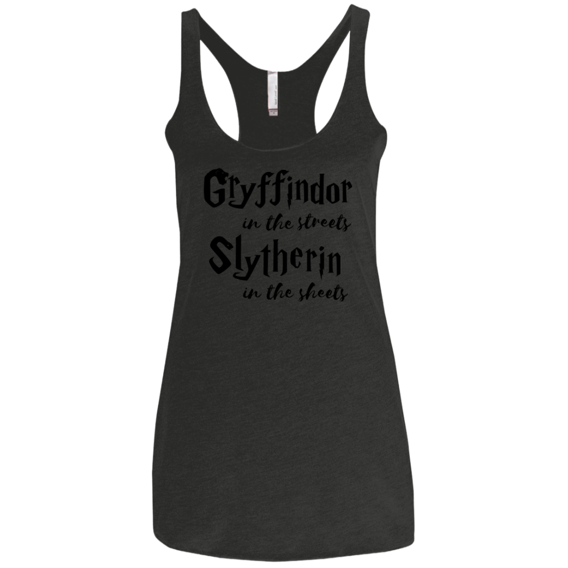Gryffindor Streets Women's Triblend Racerback Tank