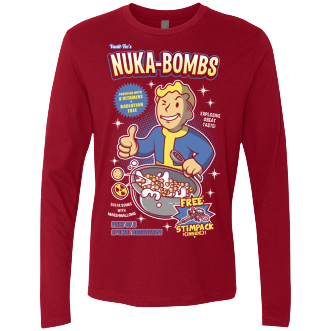 Nuka Bombs Men's Premium Long Sleeve