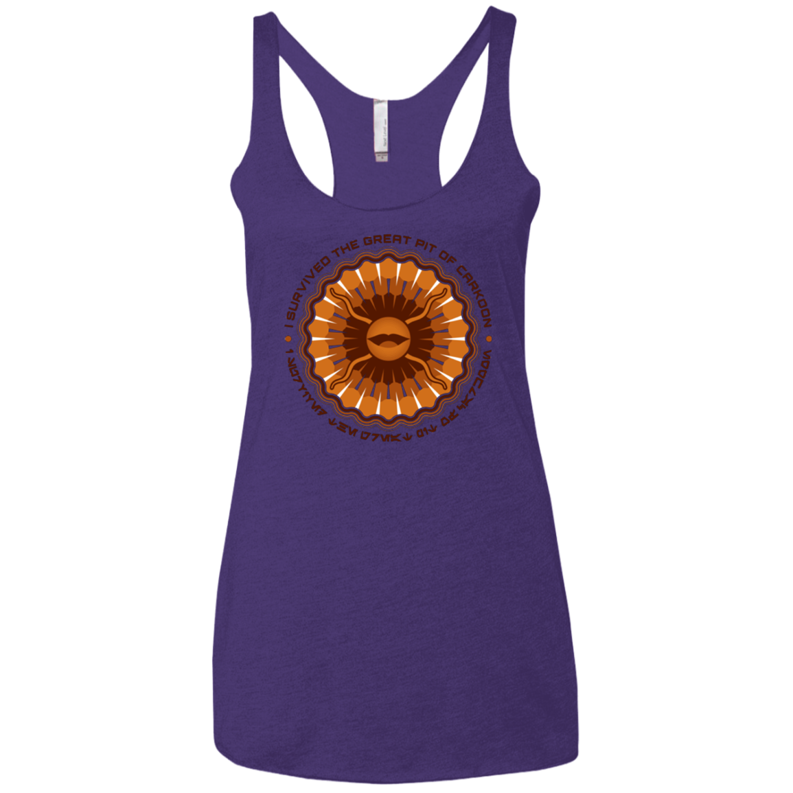 Surviving The Sarlacc Women's Triblend Racerback Tank