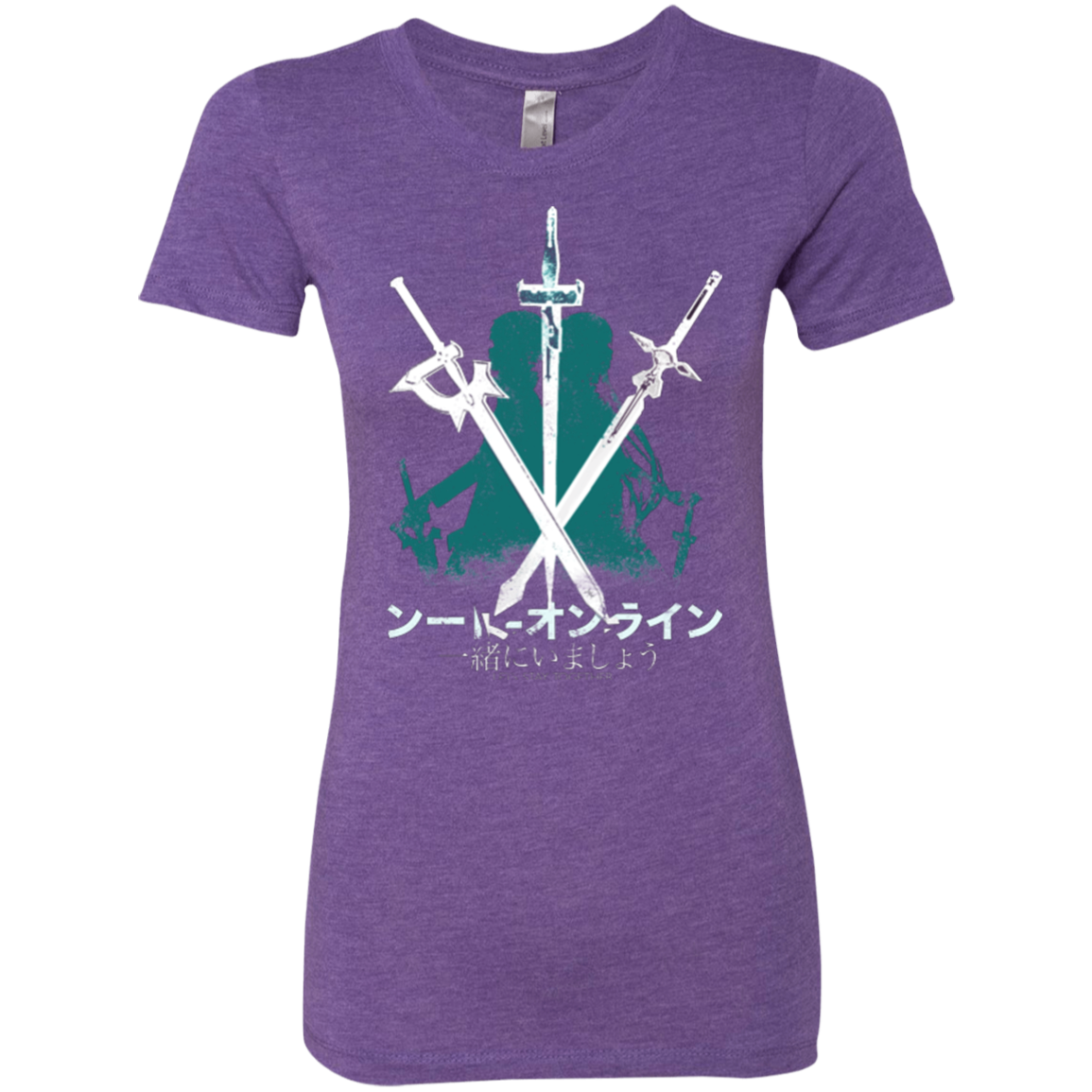 Sword Art Women's Triblend T-Shirt