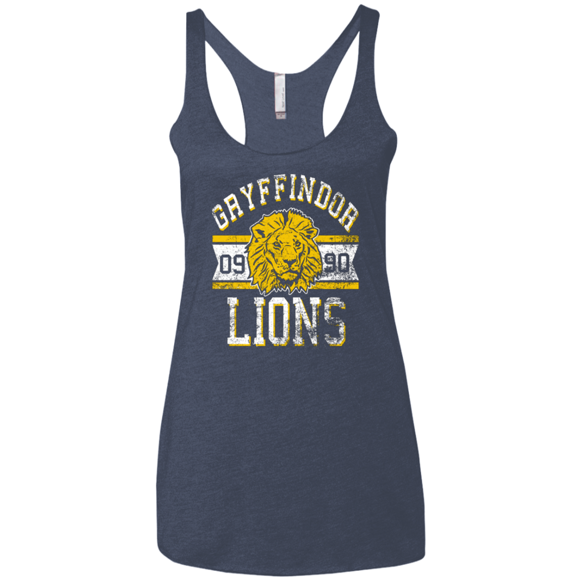 Lions Women's Triblend Racerback Tank