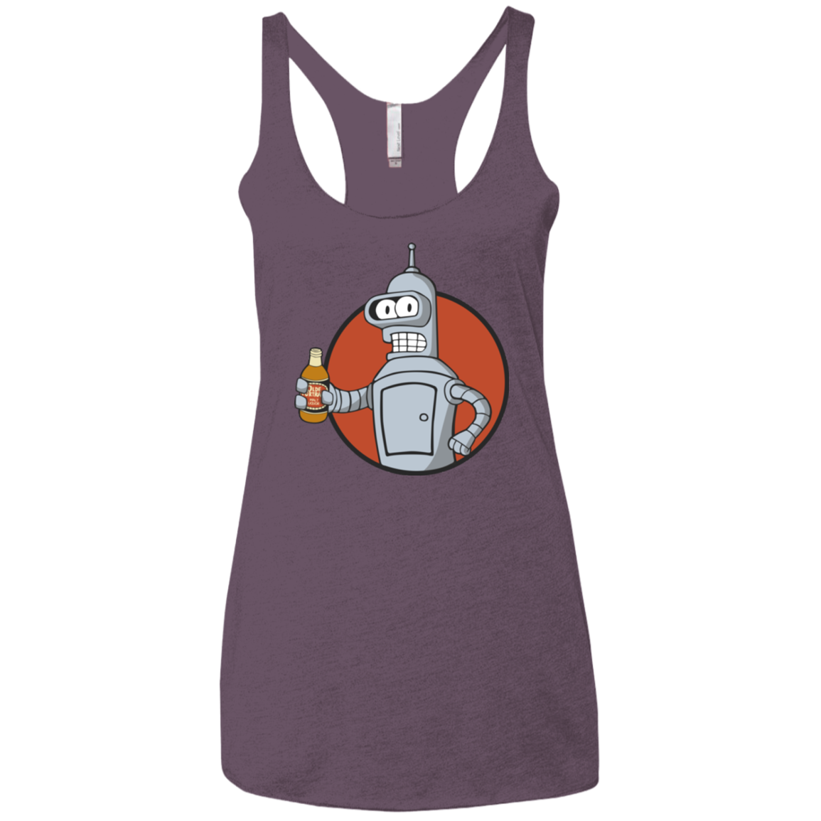 Vault bot Women's Triblend Racerback Tank