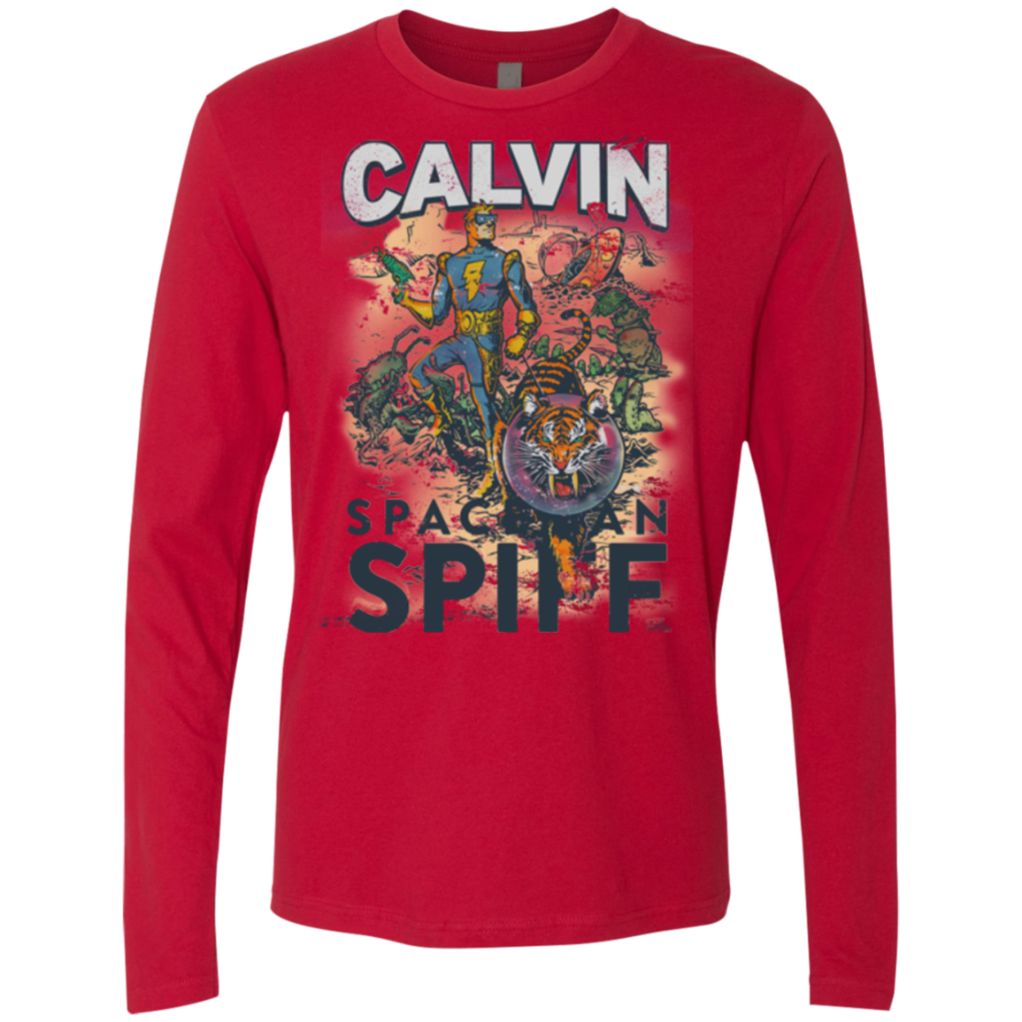 Spaceman Spiff Men's Premium Long Sleeve