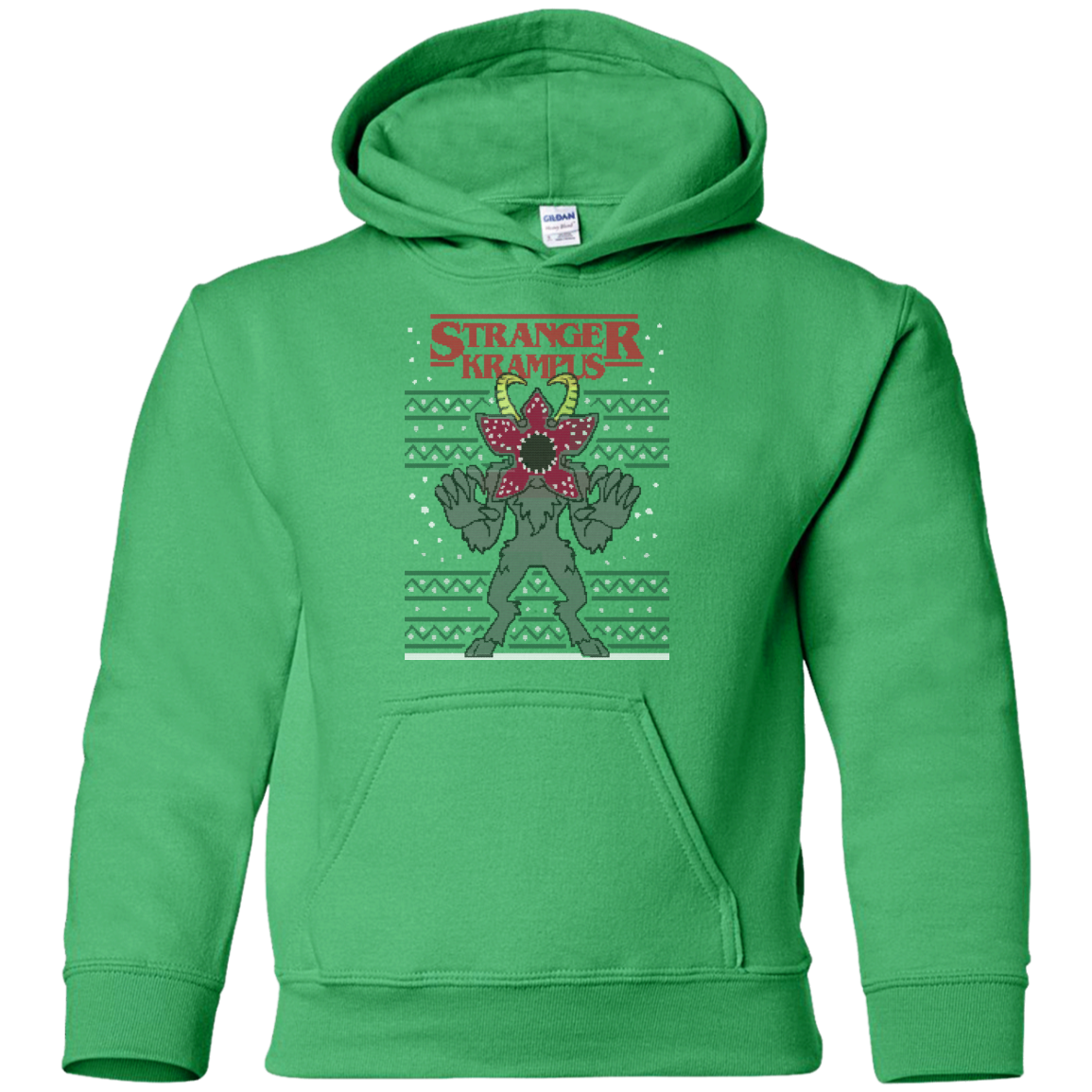 Stranger Krampus Youth Hoodie