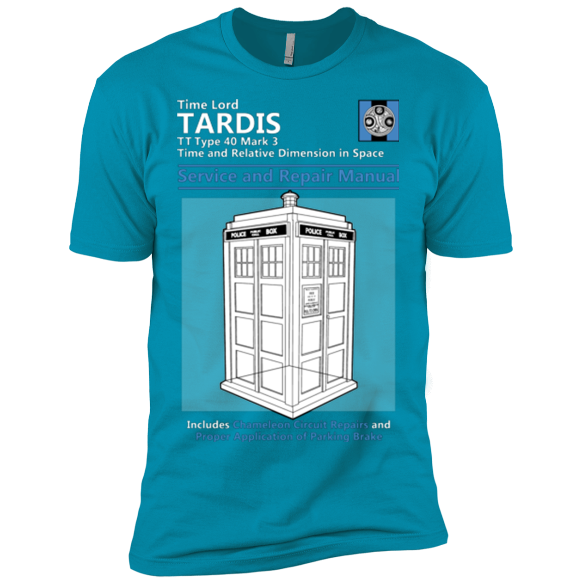 TARDIS SERVICE AND REPAIR MANUAL Men's Premium T-Shirt