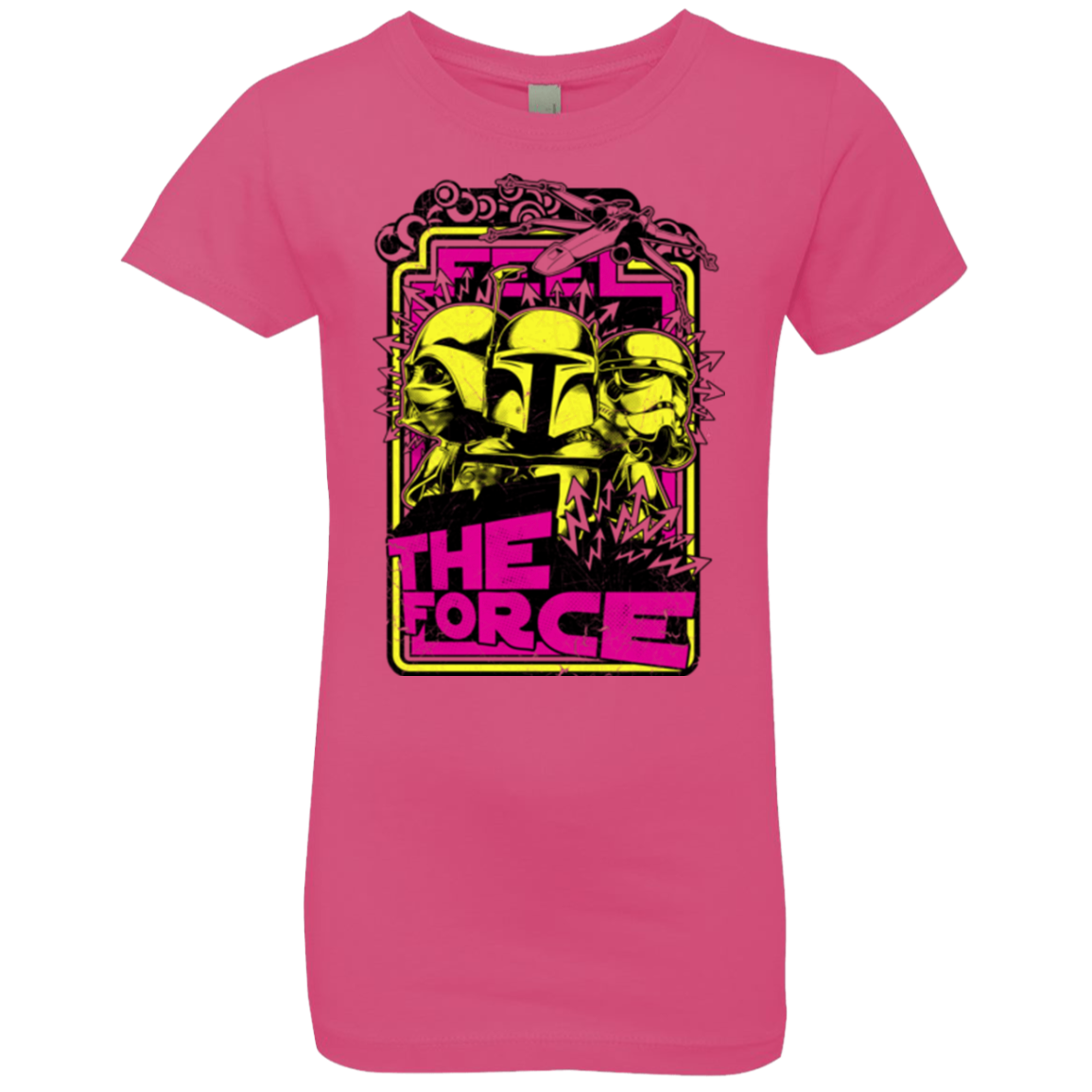 Feel The Force Girls Premium T-Shirt