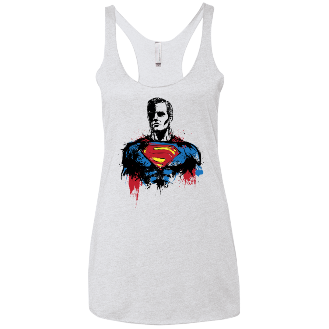 Return of Kryptonian Women's Triblend Racerback Tank
