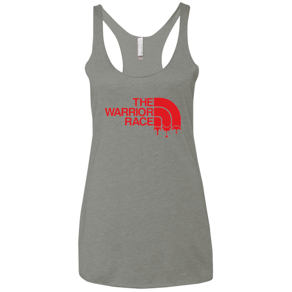 THE WARRIOR RACE Women's Triblend Racerback Tank
