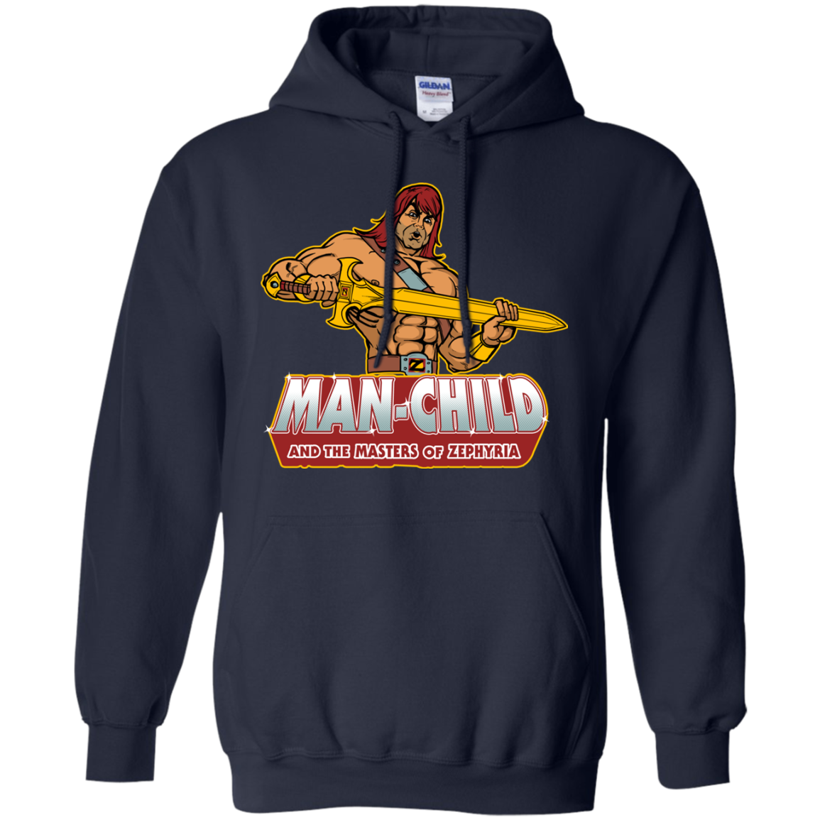 Man Child Pullover Hoodie