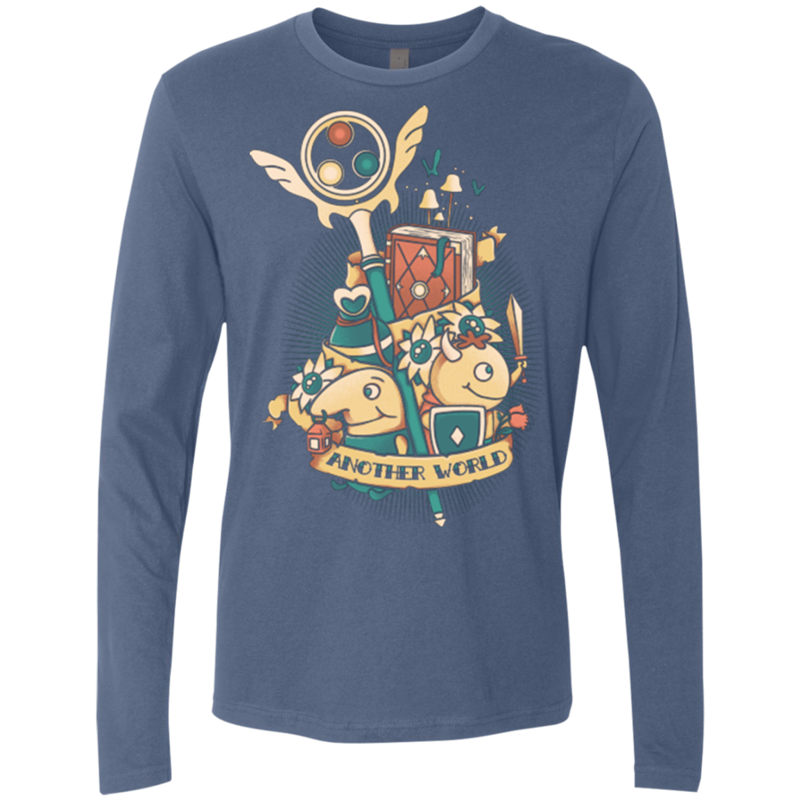 Another world Men's Premium Long Sleeve
