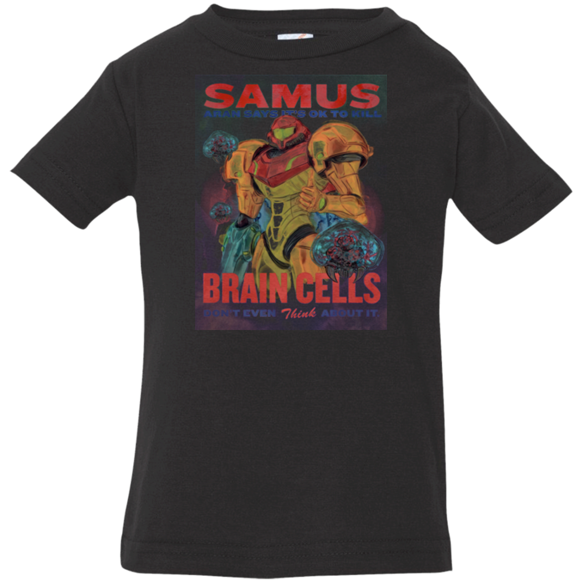 Samus Aran Propaganda Infant PremiumT-Shirt