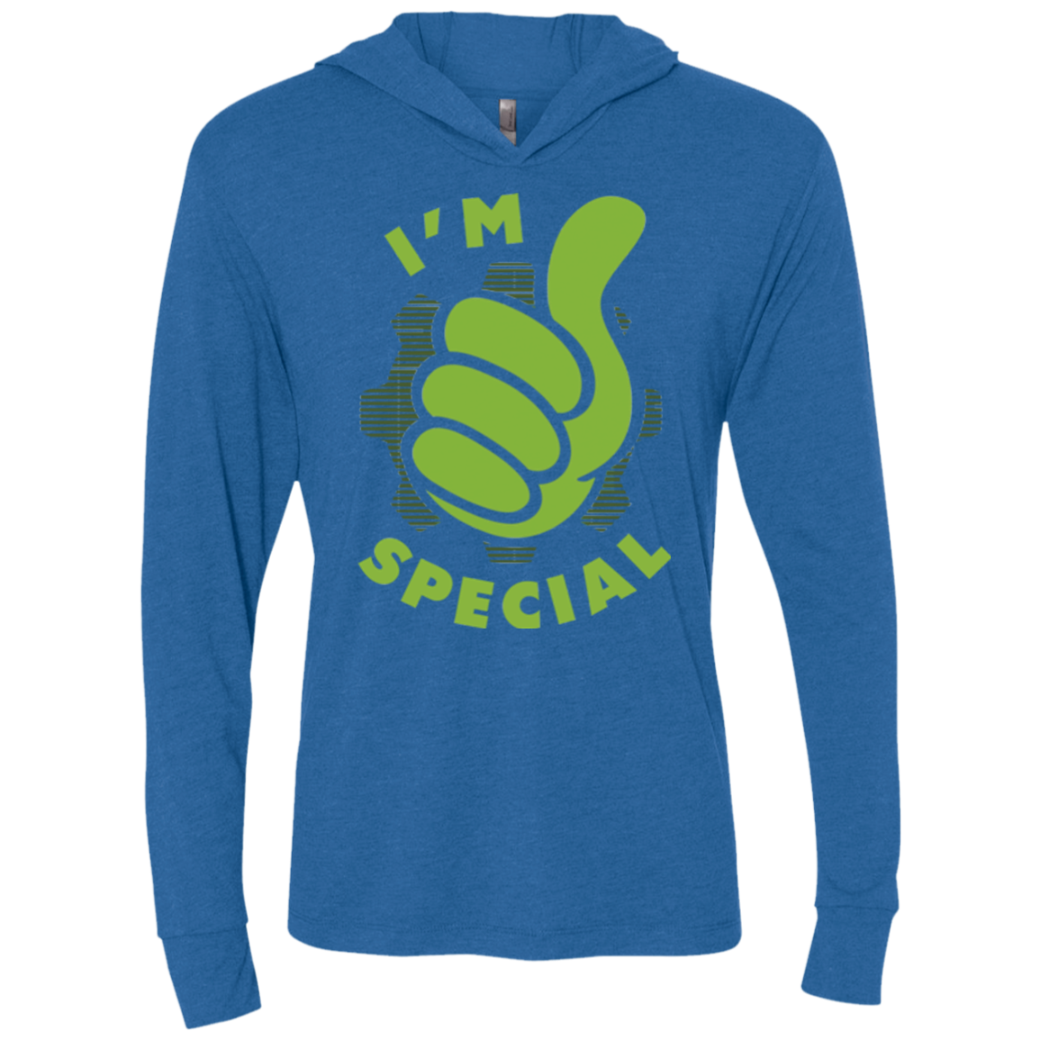 Special Dweller Triblend Long Sleeve Hoodie Tee