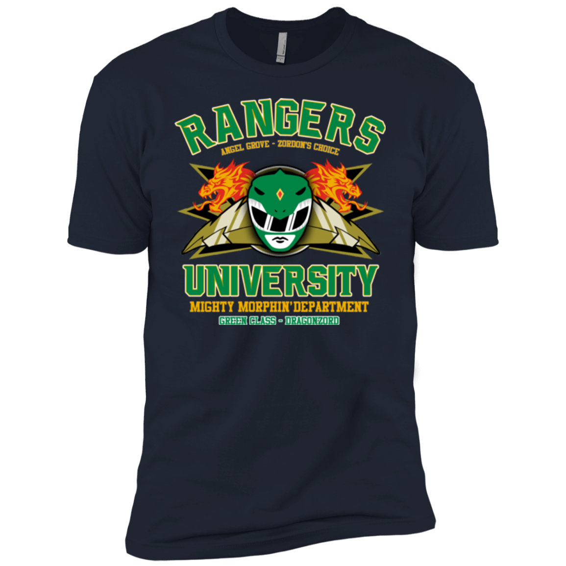 Rangers U Green Ranger Boys Premium T-Shirt