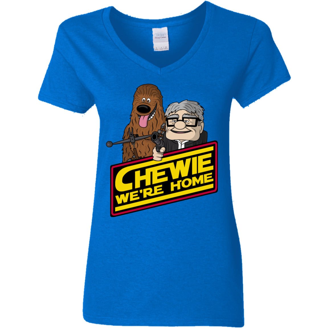 We're home Women's V-Neck T-Shirt