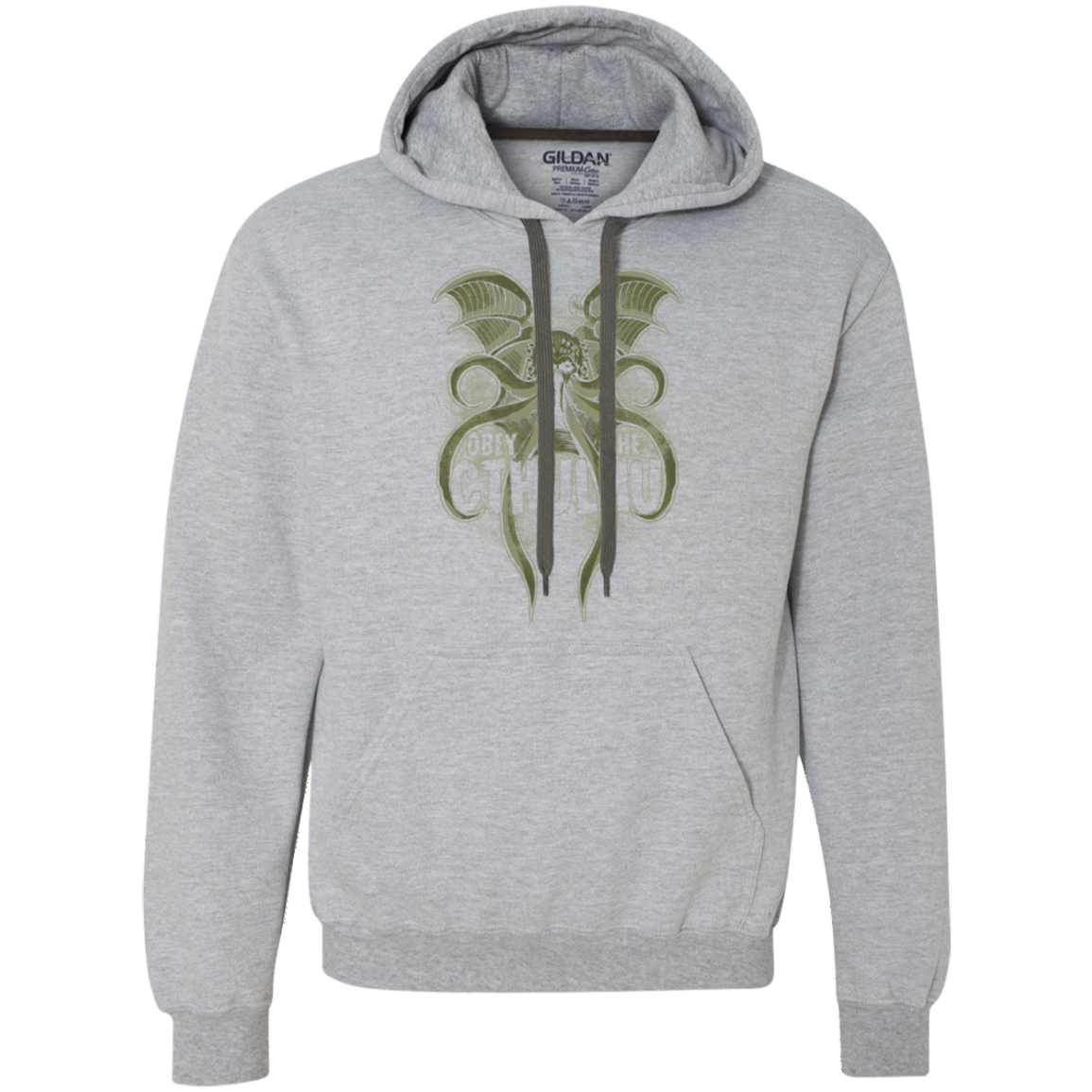 Obey the Cthulhu Premium Fleece Hoodie