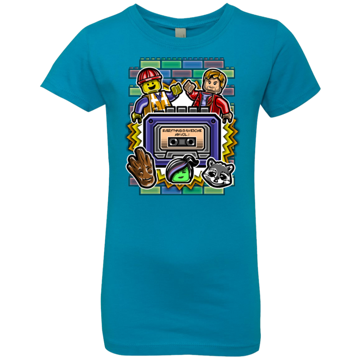 Everything is awesome mix Girls Premium T-Shirt