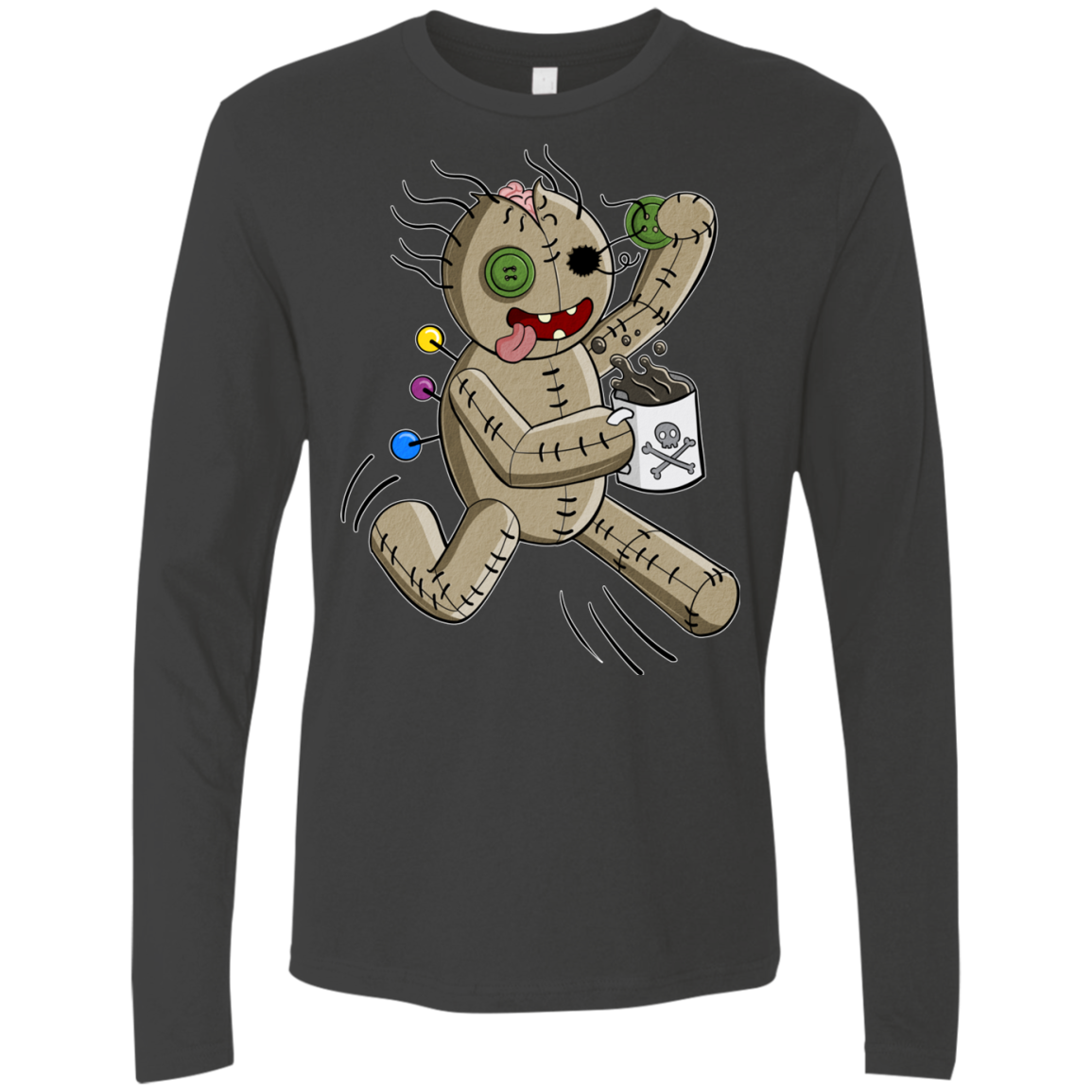 Voodoo Coffee Runner Men's Premium Long Sleeve