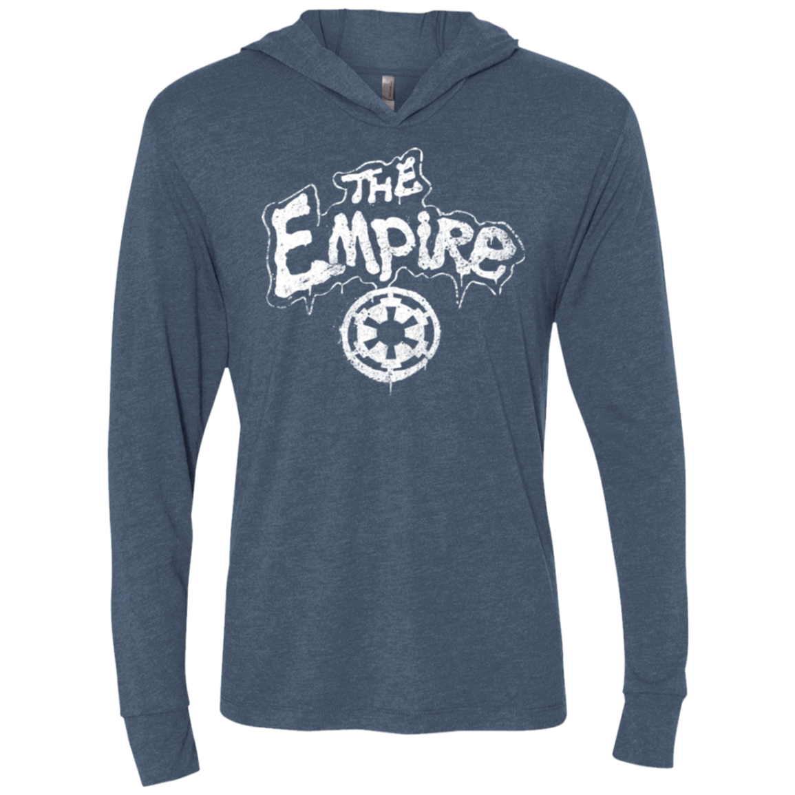The Empire Triblend Long Sleeve Hoodie Tee