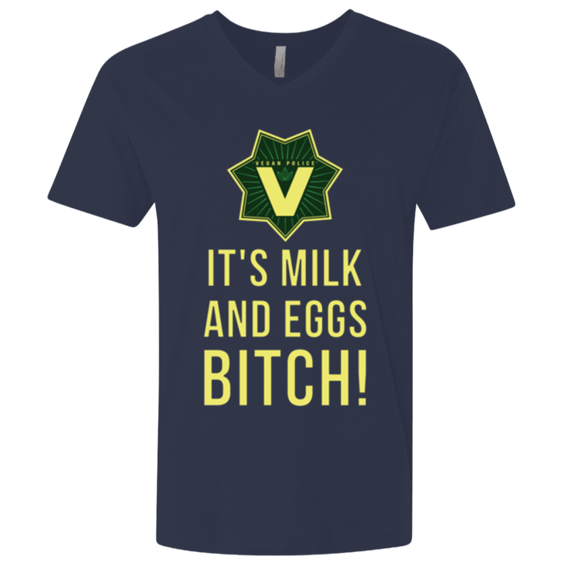 Milk and Eggs Men's Premium V-Neck