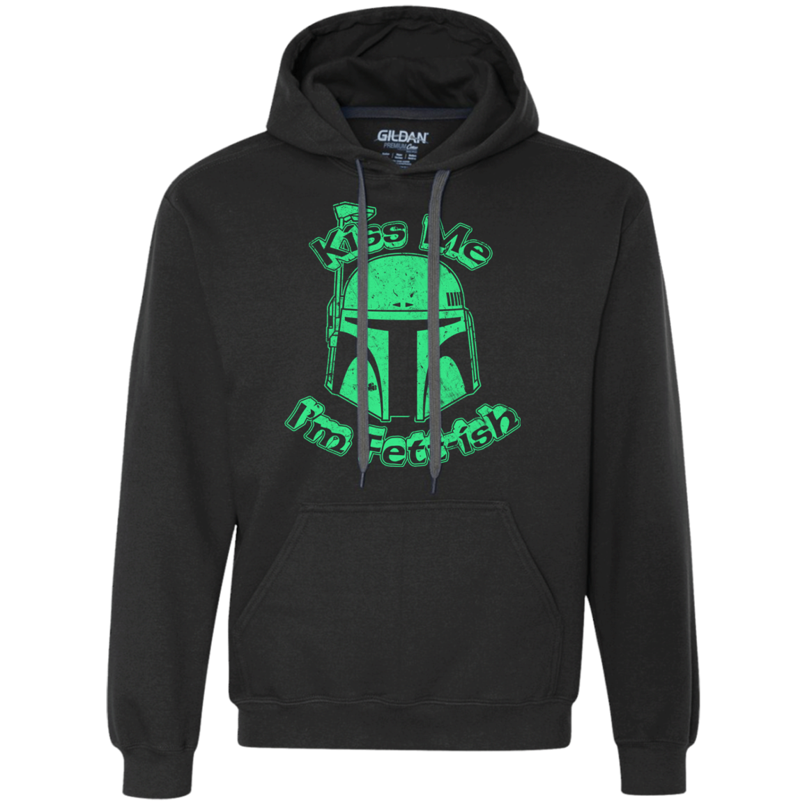 Kiss Me Im Fettish Premium Fleece Hoodie