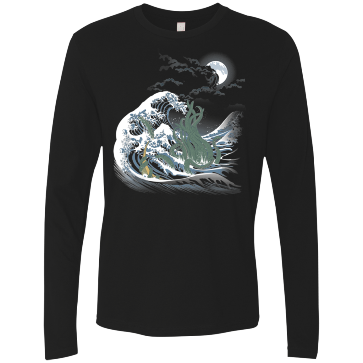 Wave Of R'lyeh Men's Premium Long Sleeve