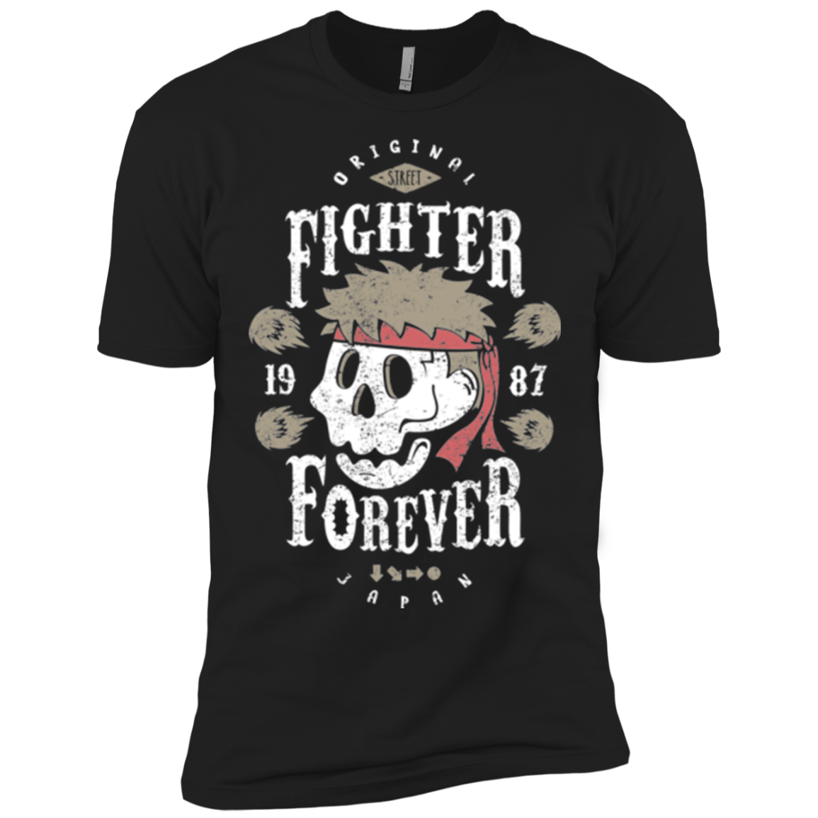 Fighter Forever Ryu Men's Premium T-Shirt
