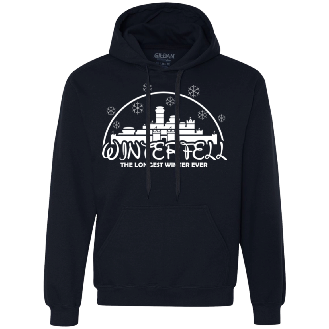 The longest winter Premium Fleece Hoodie